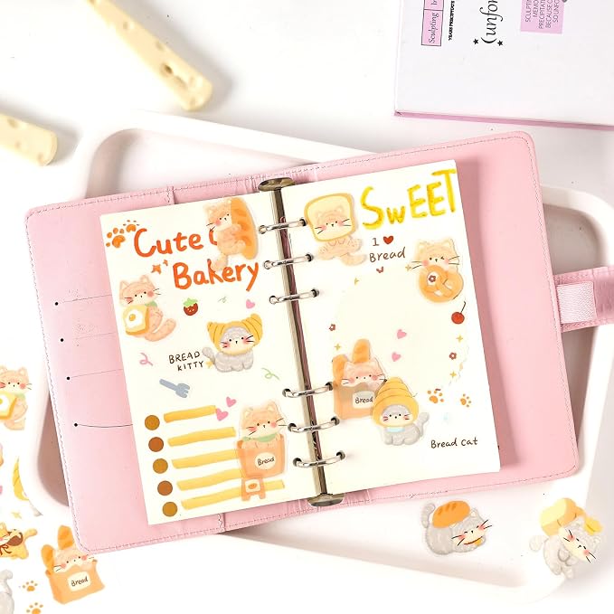 128Pcs Cute Pets for Scrapbooking, Self-Adhesive Transparent Cute Pets - Image 6
