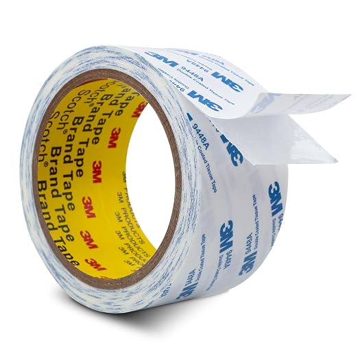 3M Double Sided Tape 2"×32.8Ft 1 Pack 9448A Double Coated Tissue Tape | Strong by 3MFullRangeProducts