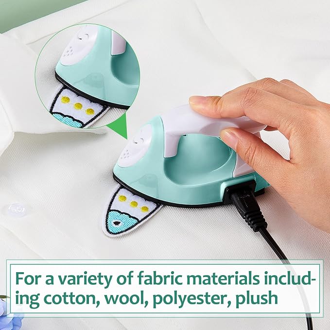 Honoson Mini Craft Iron Mini Heat Press Small Iron 3.93 x 2.36 x 2.76 in - Image 7