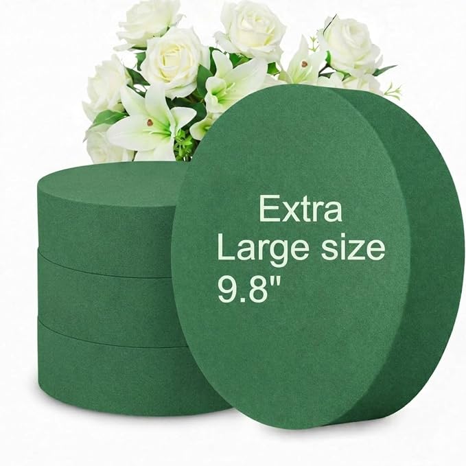 FLOFARE Floral Foam Round Blocks by FLOFARE