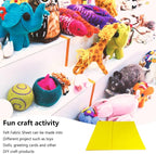 Jtnohx Color Felt, 1 Square Yard Felt Fabric, 1.4mm Thickness Flexible Craft - Image 7