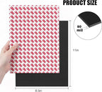 80Mil Magnetic Sheets with Adhesive 8.5" x 11", Self Sticky Letter Size Sheet - Image 2