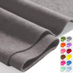 Dark Grey 36" X 36" Felt Fabric Sheet by Luceinvita