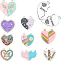 Bulk Gold Enamel Charms for Jewelry Making, Colorful Metal Charms Pendant for by stino
