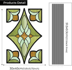 ADD.HERES Window Stickers, ‌Stained Glass Window Privacy Film, UV Blocking - Image 2