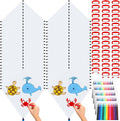 Libima 100 DIY Blank Kites for Kids Bulk Large Kite Making Kit Easy to Fly Set by Libima
