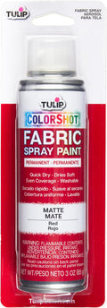 Tulip ColorShot Instant Fabric Spray Paint, Permanent Color Spray-On Fabric by Tulip