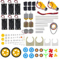 6 Sets DC Motors Kit Mini Electric Hobby Motor 3V-12V 25000RPM by MELIFE