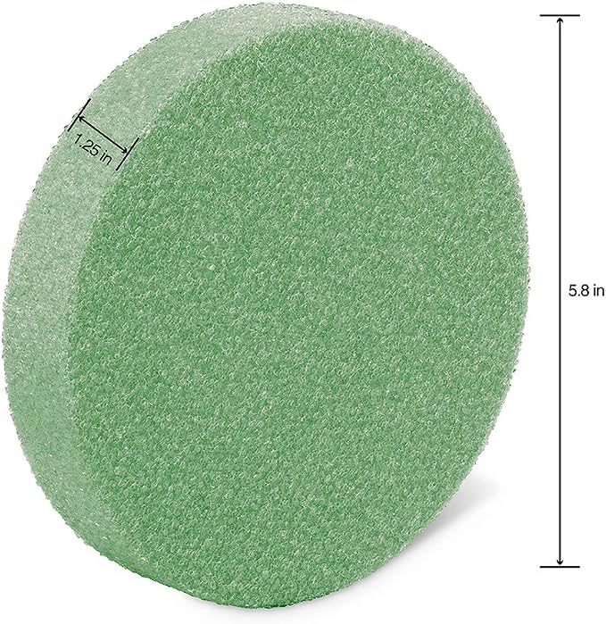FloraCraft FloraFōM Disc 1.25 Inch x 5.8 Inch Green - Image 2