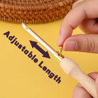 AUGSUN 13 Pcs Punch Needle Kit Embroidery Tool Set - Image 4