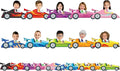 gisgfim 80Pcs Racing Car Cutouts Race Car Decorations Bulletin Board Auto Paper by gisgfim