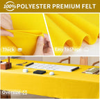Yellow Felt Fabric Sheet 108" X 36", 1.4mm Thick Large Soft Durable Flexible - Image 5