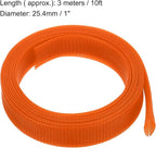uxcell Expandable Sleeving, 1 9/16-inch 10ft Cable Sleeve - Image 3