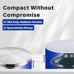Banding Wheel, Double-Sided Pottery Turnable Wheel Aluminium Alloy Heavy Duty - Image 4