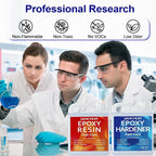 JANCHUN Crystal Clear Epoxy Resin Kit 72oz, Bubble-Free, Anti-Yellowing - Image 7