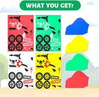 VKPI 4 Pieces EVA Foam Art Crafts Gift Kit, Creative Make Your Own Racing Cars - Image 3