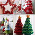10Pcs Felt Sheets Fabric - Image 4