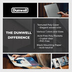 Dunwell Art Portfolio 8.5x11 Folder, Mounting Paper, Portfolio Binder - Image 8