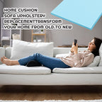 Amylove 1 Pack Polyurethane Foam 1/4" x 24" x 72" High Density Cushion - Image 5