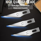 Jetmore 120 Pack Exacto Knife Blades 11, Craft Knife Blades Replacement - Image 3