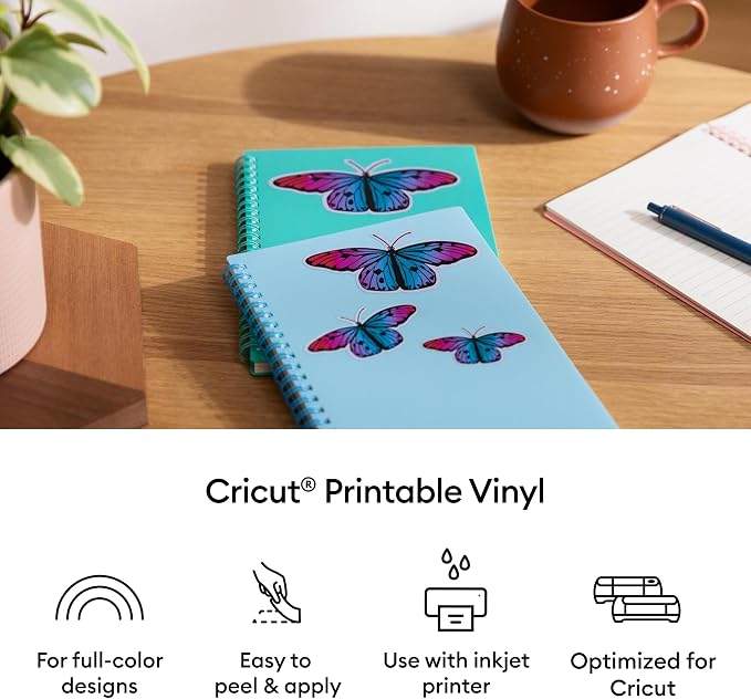 Cricut Silver Vinyl Sticker Paper | Printable Stickers - Image 3