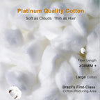 YOUR MOON Fluffy Support Bed Pillow King Size, Super Soft Premium Down - Image 4