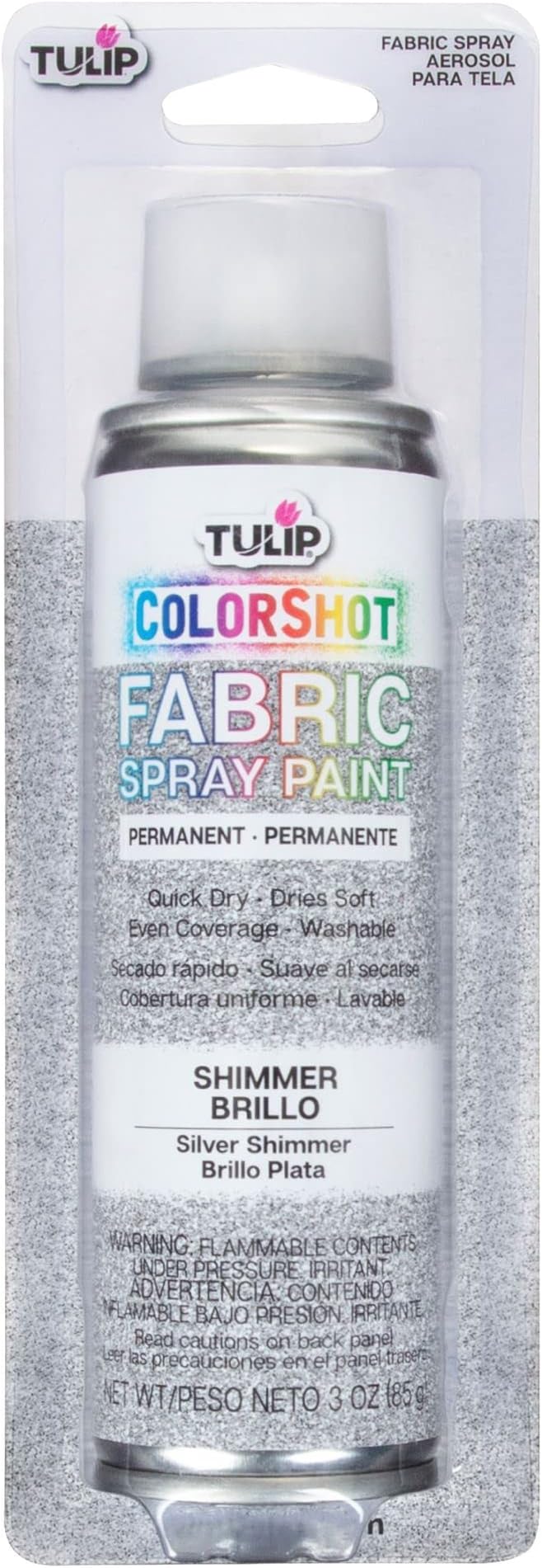 Tulip ColorShot Instant Fabric Spray Paint, Permanent Color Spray-On Fabric by Tulip