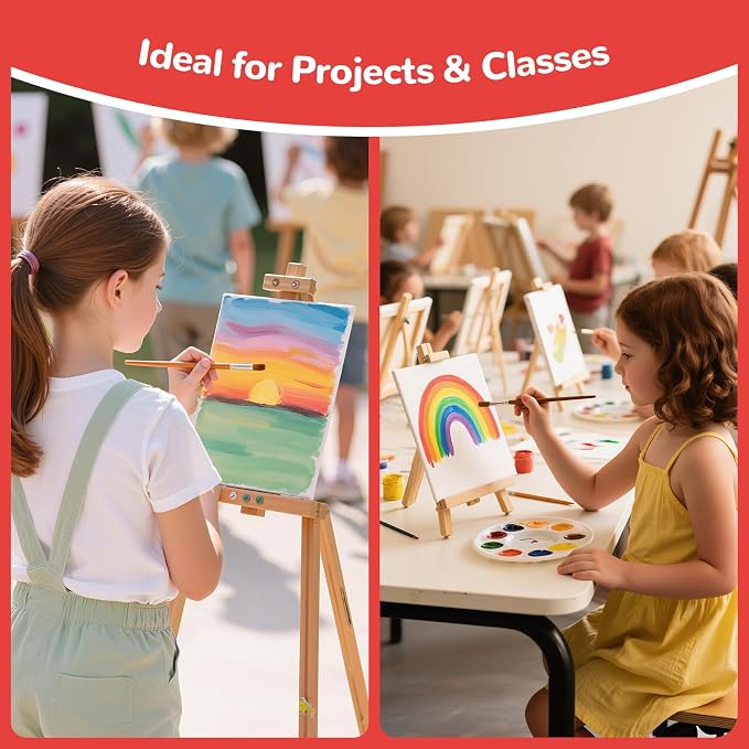 Canvas Boards for Painting 36 Pack, 11x14 Inch Blank Canvas Panels, 100% Cotton - Image 7