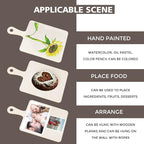 Oomcu 12 PCS Wooden Mini Cutting Board - Image 6