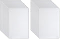 PATIKIL 30Sheets White EVA Glitter Foam Sheet 11.8 x 7.9 Inch 2mm Thick Sparkle by PATIKIL