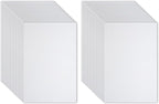 PATIKIL 30Sheets White EVA Glitter Foam Sheet 11.8 x 7.9 Inch 2mm Thick Sparkle by PATIKIL