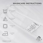 Linen Home 100% Cotton Percale Weave Fitted Sheet, Full Size, 1 Deep Pocket - Image 4