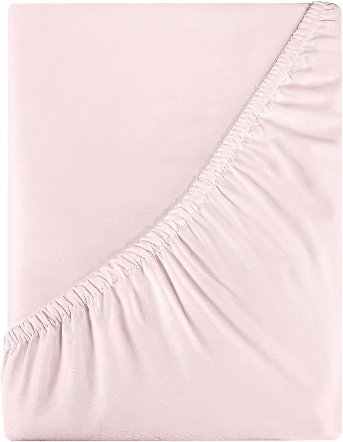 Royale Linens 400 Thread Count 100% American Grown Cotton Fitted Sheet King Size by ROYALELINENS