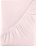Royale Linens 400 Thread Count 100% American Grown Cotton Fitted Sheet Queen by ROYALELINENS