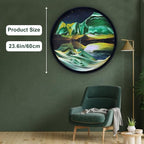 24" Moving Sand Art, 3D Sand Art Pictures Deep Sea Sandscape Living Room - Image 3