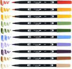 Tombow 56168 Dual Brush Pen Art Markers, Brush and Fine Tip Markers - Image 7