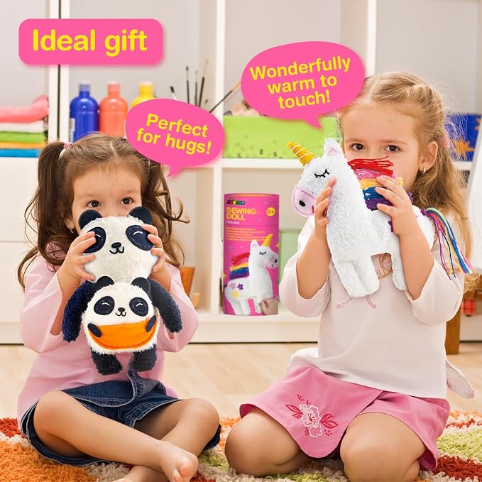 Avenir My First Sewing Kit for Kids Ages 6-8 Beginners | Learn to Sew Stuffed - Image 8