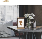 AELS 5x7 Inch Vintage Picture Frame, Elegant Antique Photo Frames - Image 6