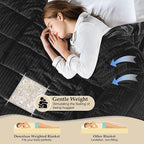 downluxe Weighted Blanket Queen Size, 15 lb Weighted Blanket - Image 3