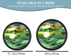 TNSLGHS Moving Sand Art, Wall Mounted Sand Art Liquid Motion, 360°Rotate Moving - Image 3