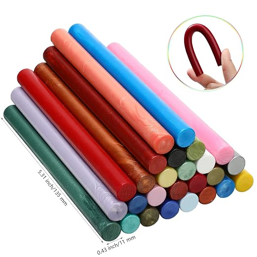 Nuanchu 26 Pieces Glue Gun Sealing Wax Sticks - Image 2