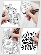 KEMYR Micro Fine liner Drawing Art Pens Calligraphy Pens: 22 Size Art supplies - Image 8