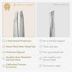 Beauty Power Tweezers for Women Facial Hair: Ultra Precision Tweezers for Women - Image 6