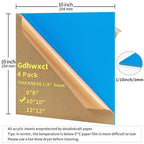 1/8 Thick 10 x 10 inch Acrylic Sheets - Image 2