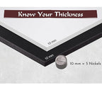 Shape Retention EVA Cosplay Foam 10mm 14x39 inch Black or White High Density - Image 3