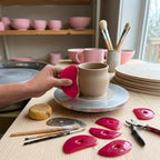 Diyoohomy 6pcs Soft Silicone Pottery Ribs - Image 6