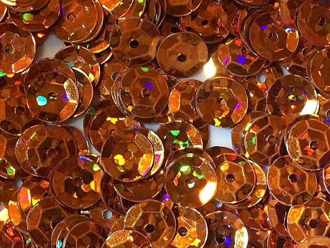 Sequins 8mm 800/Pkg Crazy Dots Finish by Golden+Leaf