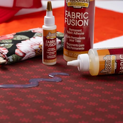 Aleene's Fabric Fusion Glue 8 fl oz, Permanent and Washable Adhesive, No-Sew - Image 10