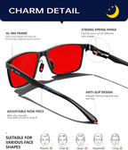 ANYLUV Blue Light Glasses Men, Relieve Eyestrain and Eye Protection, Al-Mg - Image 4