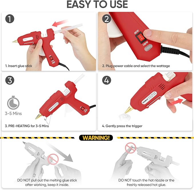 ROMECH Full Size Hot Glue Gun - Image 6